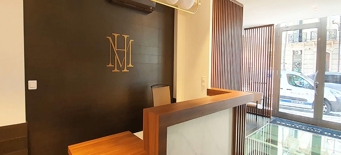 Aménagement de bureaux Cannes Carnot
